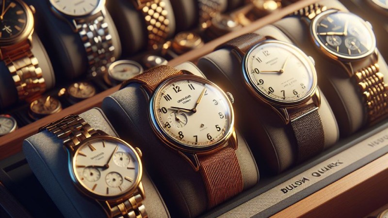 bulova quartz vintage watches